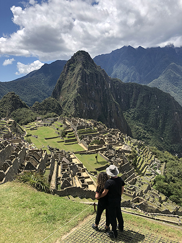 Mariana & Matthew - Founders of Royal Mountain Imports at Maccu Pichu - Oct 2019